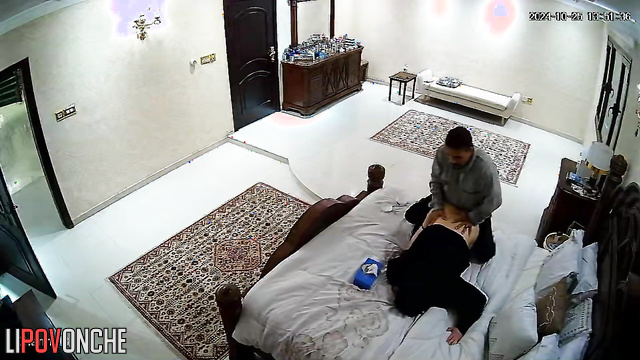 Passionate fuck in doggystyle position (in hijab)