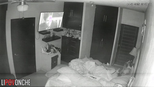 Her big boobs jumped out of her nightgown during sex