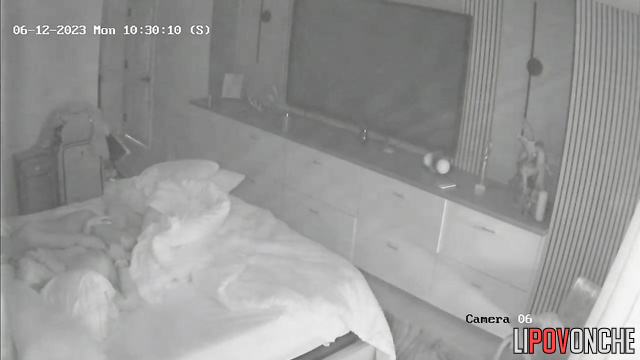 Friends are watching all their actions, bedroom cam