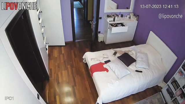 Relatives are not embarrassed to enter her room when she is topless