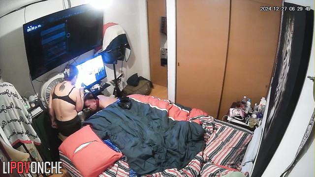 They like to play role games / bedroom hidden camera