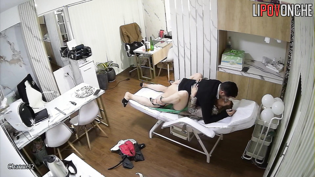 See what the couple is doing in a secret public place