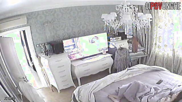 She watched TV and masturbated without thinking about the plot