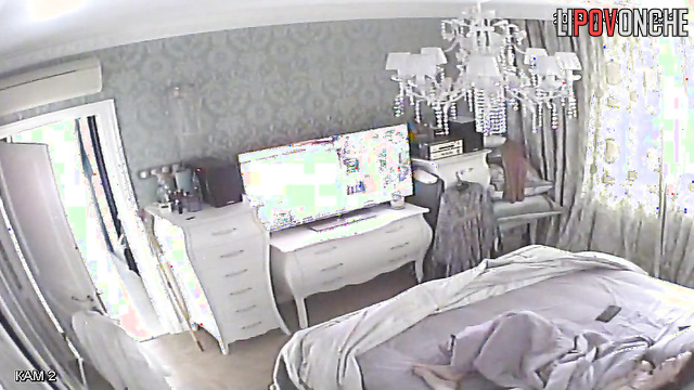 She watched TV and masturbated without thinking about the plot