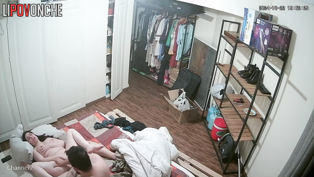 Her holes are getting extremely wet when he fucks her