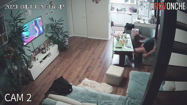 Romantic dinner ended with deep-throat blowjob instead of eating