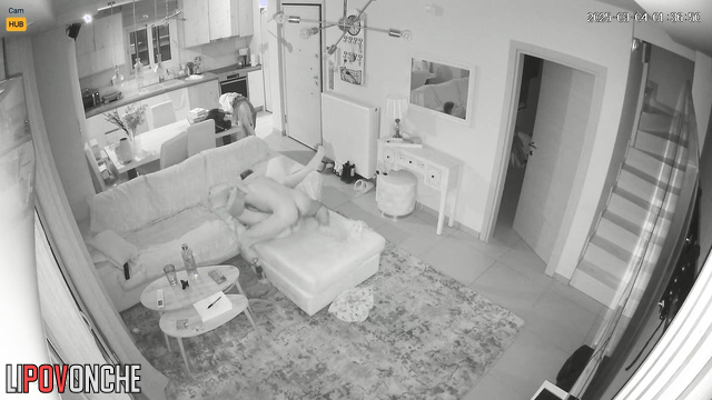 Couple fucking in the cozy bedroom (hot hidden video)