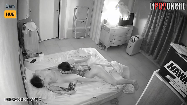Tattooed girl getting divine oral pleasure from her tattooed lover