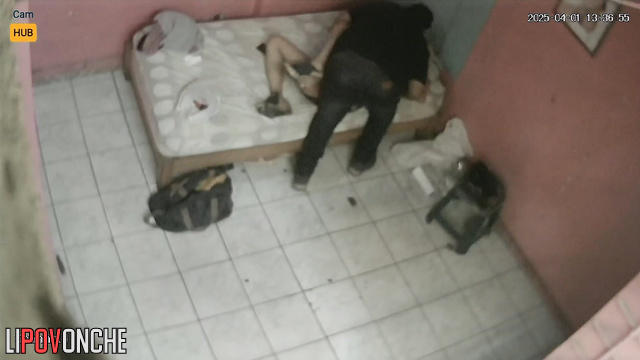 Private video: Sexy Peruvian prostitute accepted a new fat client
