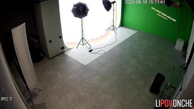 Exclusive leaked video from camera of photo studio with the sexiest models