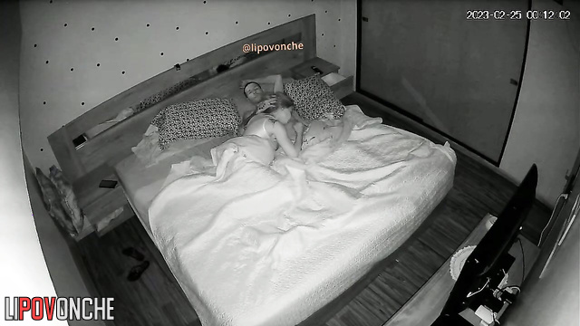 She wanted to sleep but her boyfriend had different plans for this night