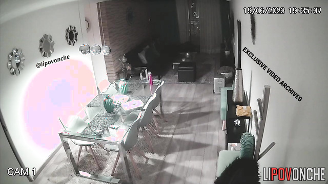 Best titsjob and blowjob to her best lover, spy cam
