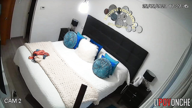 She wanted sex and he wanted to sleep, bedroom scene