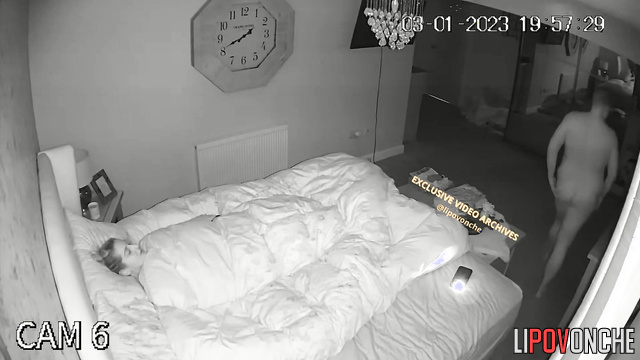 Excited husband eagerly licks his tattooed wife's tender hot pussy