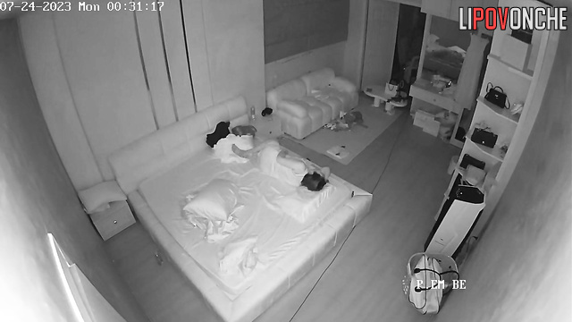 Woman finished and immediately fell asleep (solo)