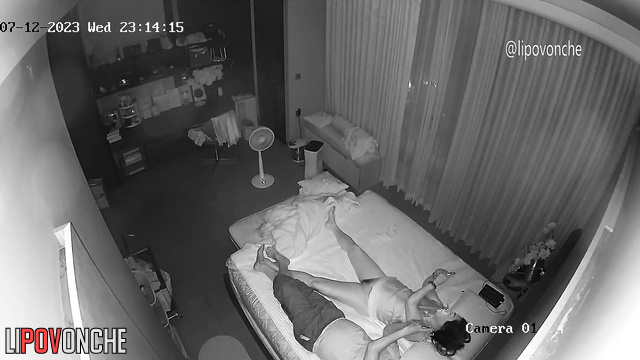 Sex is incredibly enjoyable before bed / spy camera