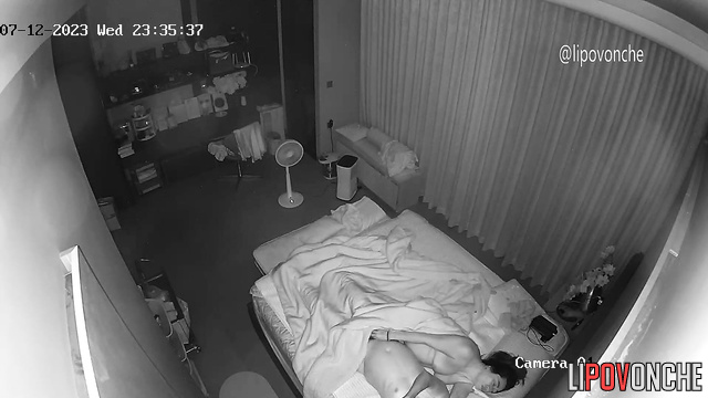 Sex is incredibly enjoyable before bed / spy camera