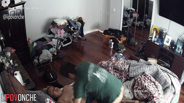 Sex is what he needs in the morning (bedroom camera)