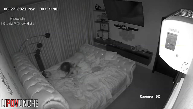 Wife moaned softly when he fucked her / hidden video