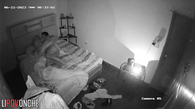 Naked husband kisses her pussy tenderly during sex