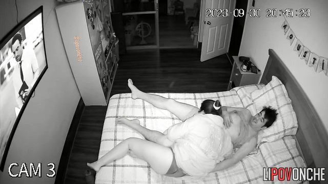 We love to warm each other with tender hugs (hidden cam in bedroom)