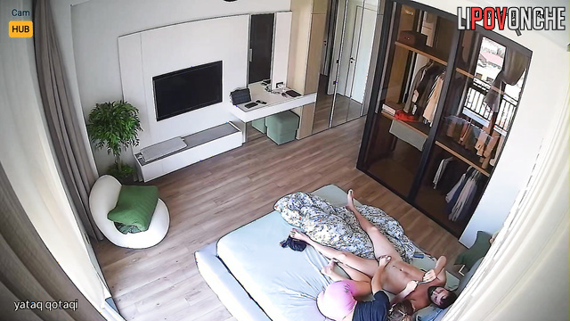 He's undressed and ready to enjoy a blowjob, watch