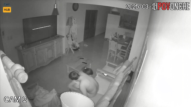 Hot Argentine wife actively pestering her husband to fuck her hard