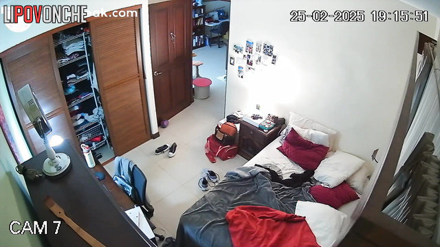Tattooed housewife loves spending time at her home completely naked