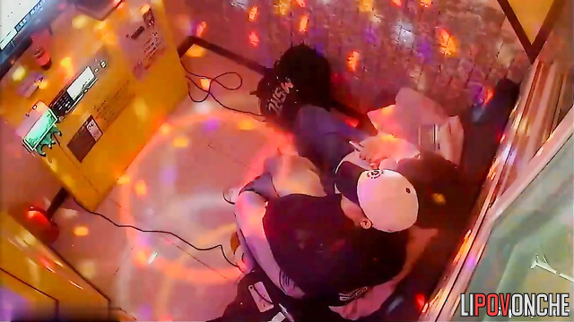 Teenagers couldn't resist having sex in a karaoke club