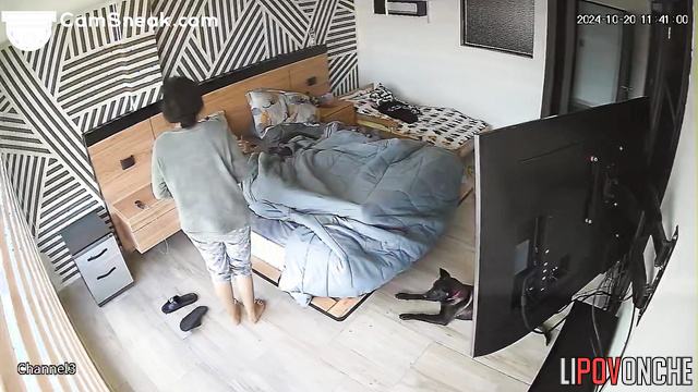 A temperamental wife pestered her husband, demanding an orgasm