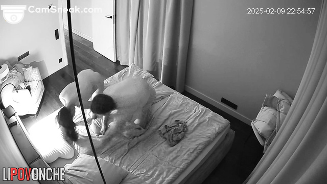 People have sex without care and doesn't suspect that they are being watched
