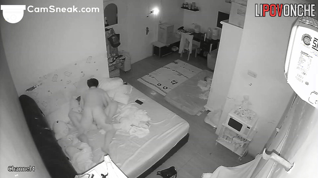 Asian couple enjoying each other to the fullest, look