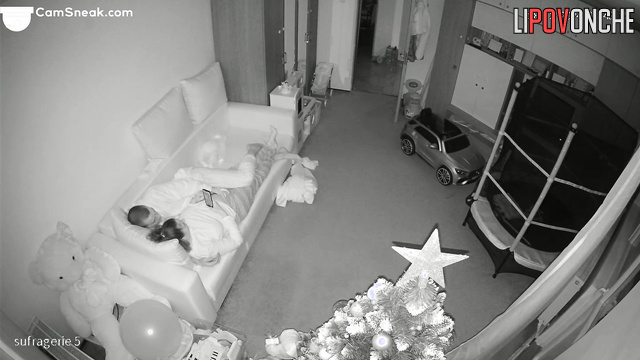 It was the most romantic sex near the new year tree