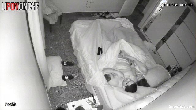 Couple locked themselves in the bedroom and did this all night
