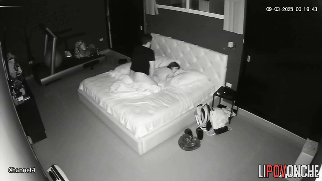 A wife complained to her husband that she couldn't sleep without getting fucked