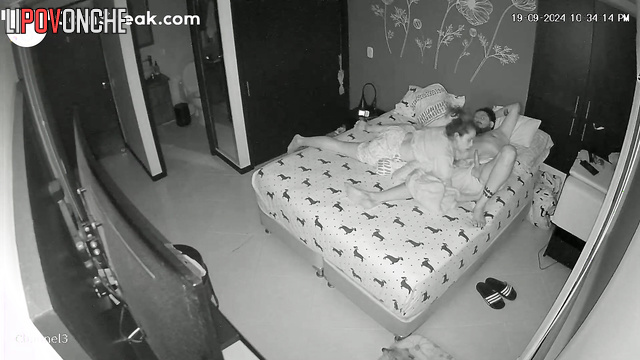 Couple's first sex was quite successful, secret video