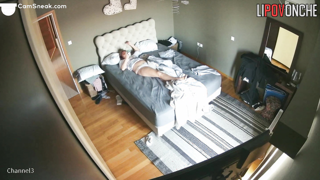 Morning molestations of a horny husband with a big erect cock to his bored wife