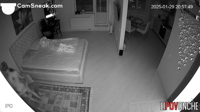 Watch what young couple did at night, cool secret video