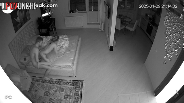 Watch what young couple did at night, cool secret video