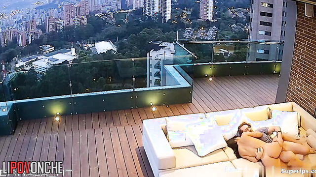 Hot video from terrassa - couple enjoying each other outdoors