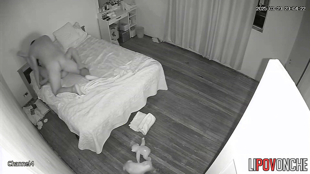 She wiped his cum from her pussy, hot hidden video