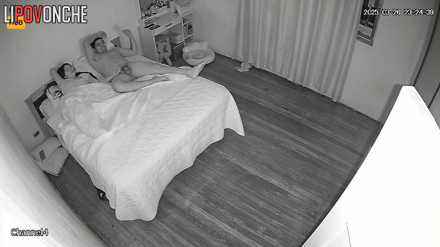 They can cum in 69 position only (bedroom hidden video)