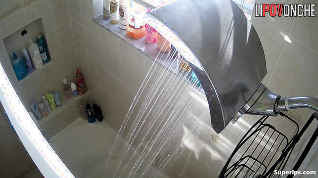 Pretty modest teen girl taking shower hot, hidden tapes