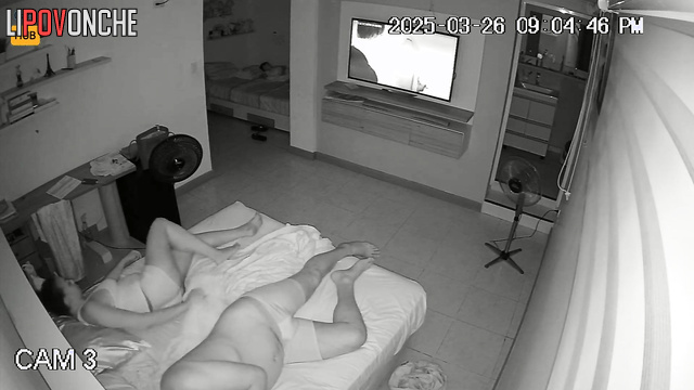 Wife and husband doing exactly what they like right now