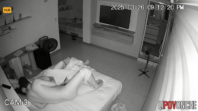 Wife and husband doing exactly what they like right now