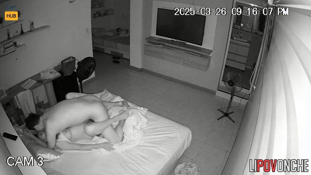 Wife and husband doing exactly what they like right now