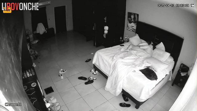 Naked people do it every day before sleep, home tape