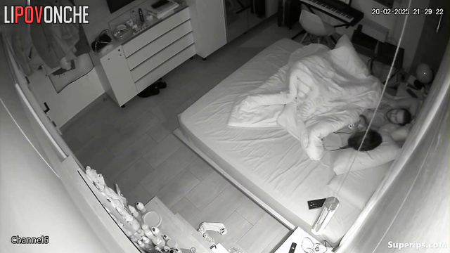 Husband fucked her wife in dirty black socks that night