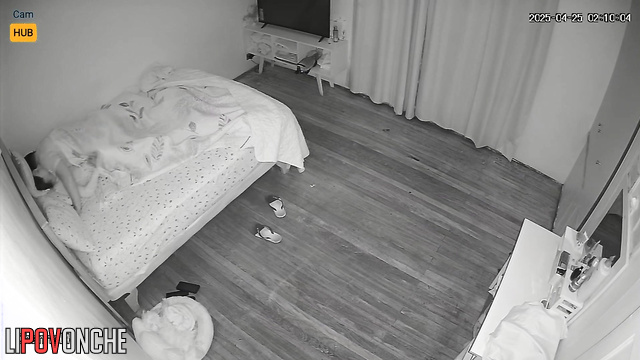 Seductive Chilean wife can't wake up even having sex with her husband