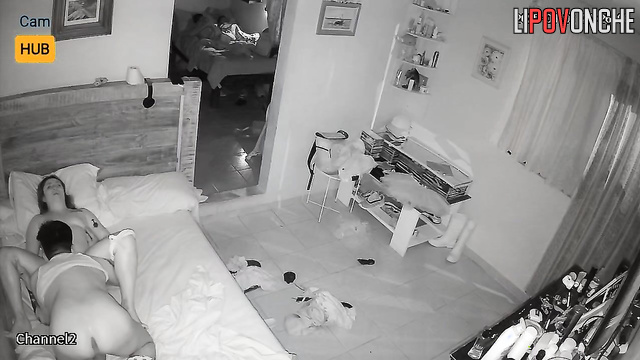Tattooed boyfriend disturbed her tender sleep, watch
